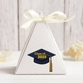 thumbnail image 6 of Class of 2025 Graduation Cap Stickers - Black Grad Hat Shape Decals for Party Decor, Candy Bags & Cards, Graduation Craft Supplies for Kids (4 Count), 6 of 7