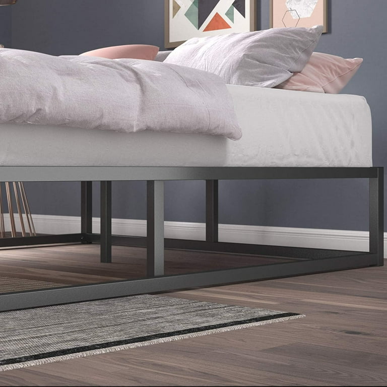 Zinus Joseph 10 Inch Metal Platform Bed Frame Mattress Foundation Wood Slat Support No Box Spring Needed Sturdy Steel Structure Twin