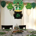 thumbnail image 4 of St Patrick's Day Wall Decorations Pot Of Gold Hanging Dangling Door Decoration Welcome Sign 1pc Glittery Wooden Hanger Home Window Holiday Party Ornament Festive Decor & CUSTOM Storage Carrier, 4 of 7