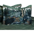 thumbnail image 4 of Blue Ridge Trading Bears Queen Comforter Set 4-Piece Printed Bedding Comforters Polycotton Fabric Comforter Set for Bedroom Hunting & Outdoor, 4 of 5