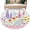 White, variant on Meadow Wildflowers Kitchen Runner Rug 2.7x5 Washable Runners for Hallway Non Slip Farmhouse Floral Botanical Blossom Large Area Rug Indoor Carpet for Bathroom Laundry Entryway Bedroom Living Room