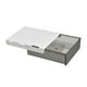 thumbnail image 1 of Cajones de almacenamiento debajo del escritorio, organizador de cajones autoadhesivo para debajo del escritorio, cajón de mesa oculto, palo de oficina deslizable, 1 of 5