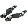 thumbnail image 2 of Windshield Mount Bracket Kit, Reducing Noise Windscreen Adjusters Increasing Stability Aluminum Alloy  For Motorcycle Black, 2 of 8