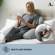 Allswell Wrap-Around Oversized Pillow, Gray
