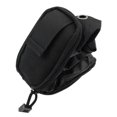 thumbnail image 3 of De Botella De Agua Para Deportes Al Aire Libre, Diseño Con Cremallera Y Compartimentos Múltiples Para Gimnasio Montañismo Ciclismo Negro Macarena Bolsa de Molle para la cintura, 3 of 8