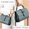 thumbnail image 6 of Crossbody Bag for Women Fashion Designer Small Shoulder Purse Genuine Leather Top-Handle Satchel Retro Handbags for Ladies, 6 of 7