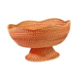thumbnail image 3 of Cesta de frutas tejida, bandeja para servir, organizador de decoración, decoración del hogar para encimera, cocina, despensas, mesa de entrada, M, 3 of 8