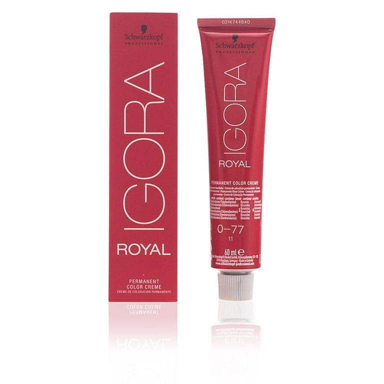 igora royal hair dye color 8-77