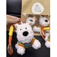 thumbnail image 1 of Car Premium West Highland Dog Plush Toy Doll Bag Keychain Blind Box Gift 12cm Bracelet Rainbow Clothes Dog, 1 of 5