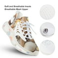 thumbnail image 3 of 2024 Seashell On The Beach Women Or Men Lace Up Flat Sneakers Female Mesh Walking Footwear, 3 of 8