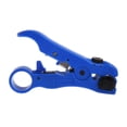 thumbnail image 1 of Riwesomey Cable de alambre pelador de cortador universal para herramienta de pelado coaxial UTP/STP RG59/6/7/11 de alambre plano o Artesanía Azul, 1 of 3