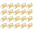 thumbnail image 1 of 20uds Llavero Unique Bargains herraje con Anillo para Bolsa Correas pulseras cordones Dorado Oscuro, 1 of 5