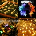 thumbnail image 5 of Luces LED de colores con forma de estrella y batería, luces decorativas de ambiente rojo con USB, cadena de luces para diseño de habitaciones navideñas, 5 of 5