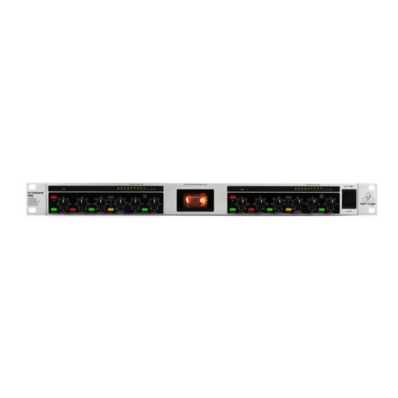 Behringer Ultragain Pro MIC2200 V2 2-Channel Audiophile Vacuum Tube Microphone/Line Preamplifier