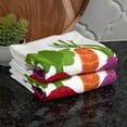 thumbnail image 6 of T-fal Pigment Print Dual Woven Kitchen Towels, Two Pack, Veggies, 6 of 6