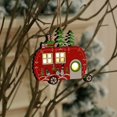 thumbnail image 1 of Christmas Tree Small with Lights Christmas Tree Pendants Wooden Colored Luminous Small Pendants Christmas Tree Ornaments Small Christmas Tree with Lights Wooden Christmas Tree Ornaments, 1 of 1