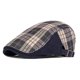 thumbnail image 4 of AYYUFE - Boina unisex con hebilla ajustable, diseño de cuadros y patchwork, colores aleatorios, 2 unidades, 4 of 8