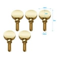 thumbnail image 2 of Tornillos 5 piezas de latón saxofón tornillos de apriete de cuello piezas de repuesto de saxofón accesorio de cobre receptor de cuello apriete tornillo de fijación universal para saxofón soprano alto Abody  Tornillos, 2 of 6