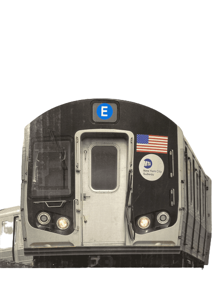 Daron MTA 2011 New York City E Train Queens To World Trade Center 7.5 NYC Light & Sound 1/100 Scale Subway Diecast 