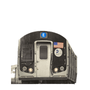 Daron MTA 2011 New York City E Train Queens to World Trade Center 7.5" NYC Light & Sound 1/100 Scale Subway Diecast7.5inchj