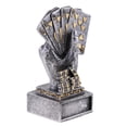 thumbnail image 1 of Casino Poker Juego de cartas Torneo Trofeo Copa Premio Recuer Plata Sunnimix Copa de póker del trofeo, 1 of 6