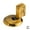 Golden, variant on VOPPV Mechanical Floor Door Stopper,Windproof Door Stopper Heavy Duty Floor Door Stop Keep Door Open,Door Catcher to Hold Door Open, No Drilling Door Stopper for Within 3/4 Inch High Door Gaps V5O7