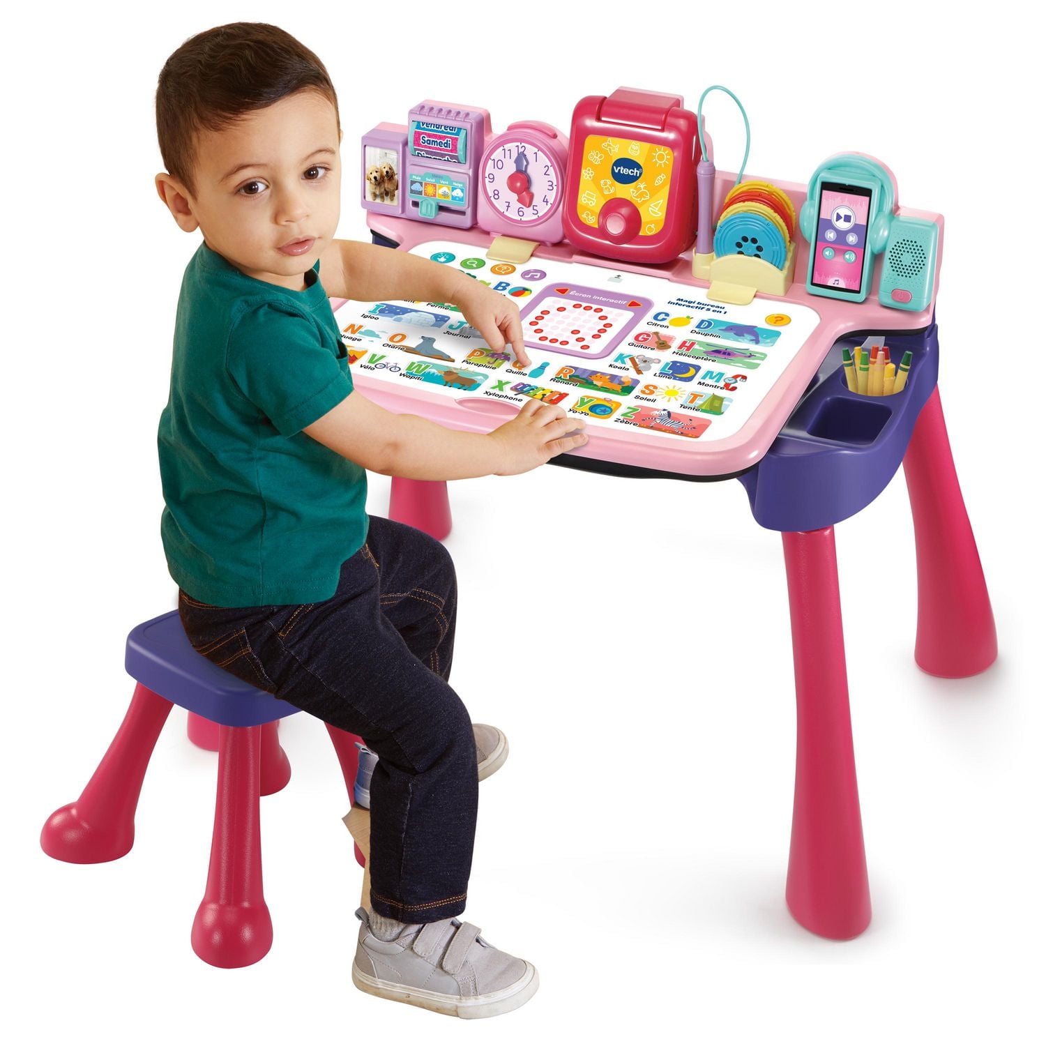 VTech Magi bureau interactif 5 en 1 - Exclusive de Walmart - Version française 2 à 5 ans