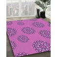 thumbnail image 2 of Ahgly Company Indoor Square Patterned Heliotrope Purple Area Rugs, 8' Square, 2 of 6