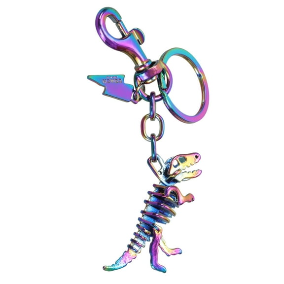 Aellinatey Creative Dinosaur Skeleton Keychain for Bags and Keys Fashionable Bag Charm