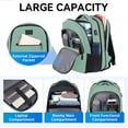 thumbnail image 4 of Mochila para portátil MATEIN, ampliable, puerto USB de 15,6 pulgadas, resistente al agua, 4 of 9