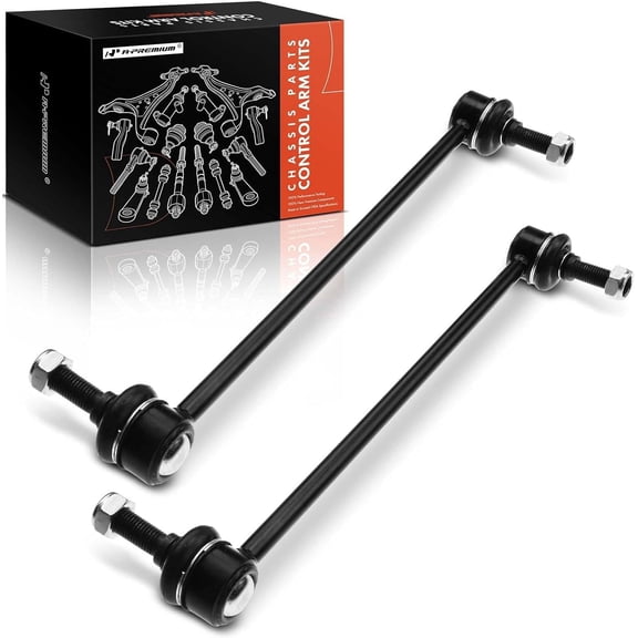 A-Premium 2x Front Sway Bar Links Stabilizer Bar Links, Compatible with Toyota Avalon, Camry, Highlander, Solara, Venza & Lexus ES300, ES330, RX330, RX350, RX350L, Replace # K90344