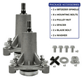 thumbnail image 5 of Jeremywell Spindle Assembly Replaces 587253301 Husqvarna Mandrel Craftsman 46"48"54" (2PCs), 5 of 6
