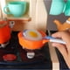 thumbnail image 5 of Cocina de juguete Simulation Kitchen interactiva con efectos de luz sonido vapor color azul, 5 of 6