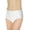 White, variant on Exquisite Form 51070402A Control Top Basic Slimming Body Shaper Panties, Medium Control, 2-Pack