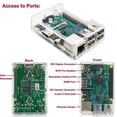 thumbnail image 6 of Raspberry Pi 3 Barebones Kit - Includes Raspberry PI 3 - Sandisk 16GB Micro SD Card - Clear Case - Heatsink, 6 of 6