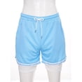 thumbnail image 3 of Sinleey Boys Running Built-in Shorts Basketball Running Training Bottom Drawstring Elastic Waistband Blue XXS, 3 of 7