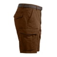 thumbnail image 3 of Dresfit Mens Cargo Shorts Knee Length Big and Tall Work Shorts Summer 2026 Stretch Baggy Short Pants Plus Size Elastic Waist Carpenter Shorts (no belt) 4XL, 3 of 5