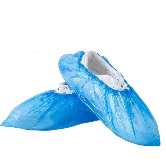 Waterproof Disposable Shoe Covers, Durable Non-Slip Booties for Shoes Covers, Dustproof Boot Covers for Indoor & Outdoor Use