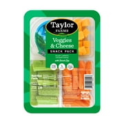 Taylor Farms Veggies & Cheese Snack Pack, 6.25 oz Tray
