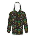 thumbnail image 6 of KLL Unisex Kids Boys Girls Hooded Pocket Pullover Hoodies-Pineapples, 6 of 6