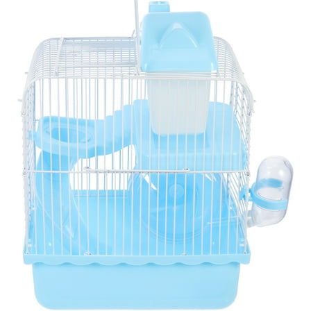 Hamster Cage Double-layer Castle Guinea Pig Toy Hideout Transparent Accessories Rat