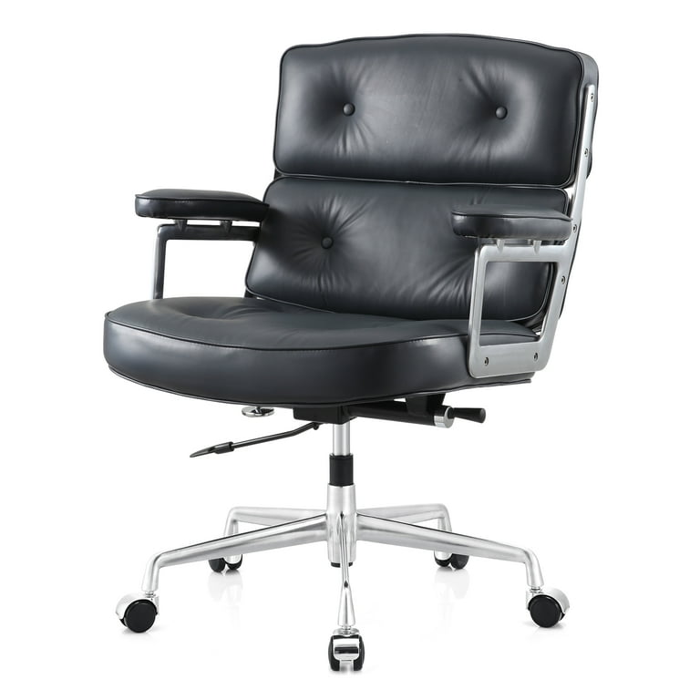 Aniline leather office chair sale