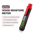 thumbnail image 4 of HABOTEST Moisture tester,Moisture Tester Professional 2 Pins 2 Pins Wood Tester 0~58% Portable Pen-type Timber Meter Tester Wood 0~58% Portable Pen-type Portable Pen-type Timber Meter Professional 2, 4 of 7