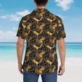 thumbnail image 6 of Goofa Squirrel Gathering Nuts Hawaiian Shirt for Men, Unisex Summer Beach Casual Short Sleeve Button Down Shirts,Aloha Tropical Floral print shirt-X-Large, 6 of 9