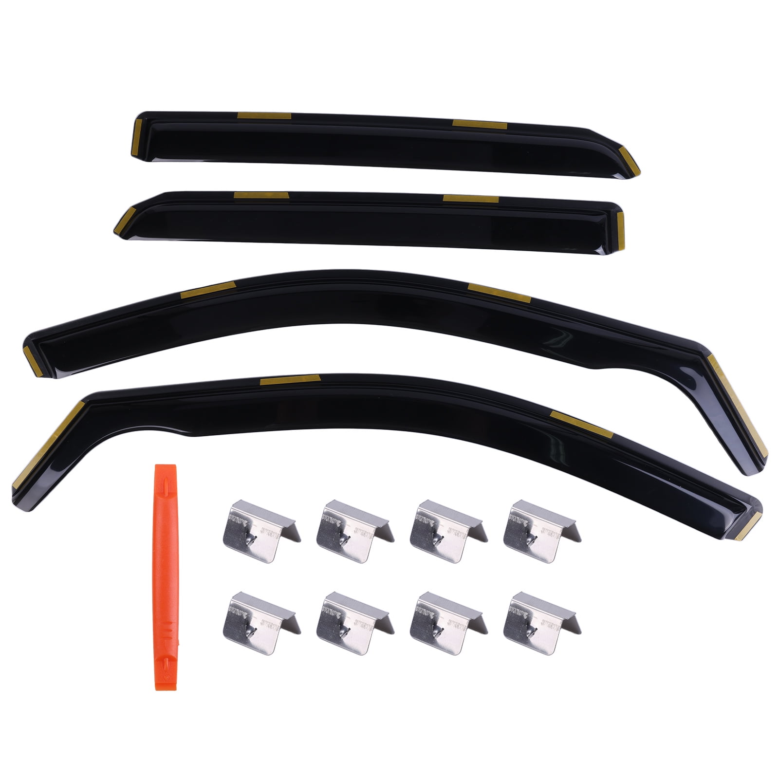 4Pcs Wind Deflectors Window Vent Visors Rain Guard Compatible for Dodge Durango 2011-2025 In-Channel Rain Shield Shade Sun Protection Replacement