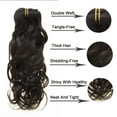 thumbnail image 3 of Full Head Clip in Hair Extensions Body Wave Human Hair Brazilian Virgin Hair Double Weft 7Pcs/lot 100g/set, 3 of 9