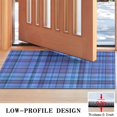 thumbnail image 3 of Blue Checkerboard Checkered Pattern Door Rugs,Washable Non Slip Door Mats Indoor,Decorative Door Mats,Entry Mat Indoor for Entrance,Bedroom,Kitchen,Bathroom,17"x30", 3 of 6