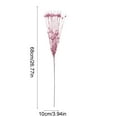 thumbnail image 3 of Pink Artificial Christmas Tree Branch, Tree Filler Insert, Plastic Decorative Spray, Fullness Enhancement for Holiday Home Decor,Vsgery, 3 of 9