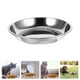 thumbnail image 3 of 2 cuencos de acero inoxidable para gatos, cuencos de comida para gatos, cuencos anchos y poco profundos, cuencos de agua para comida para gatos., 3 of 4