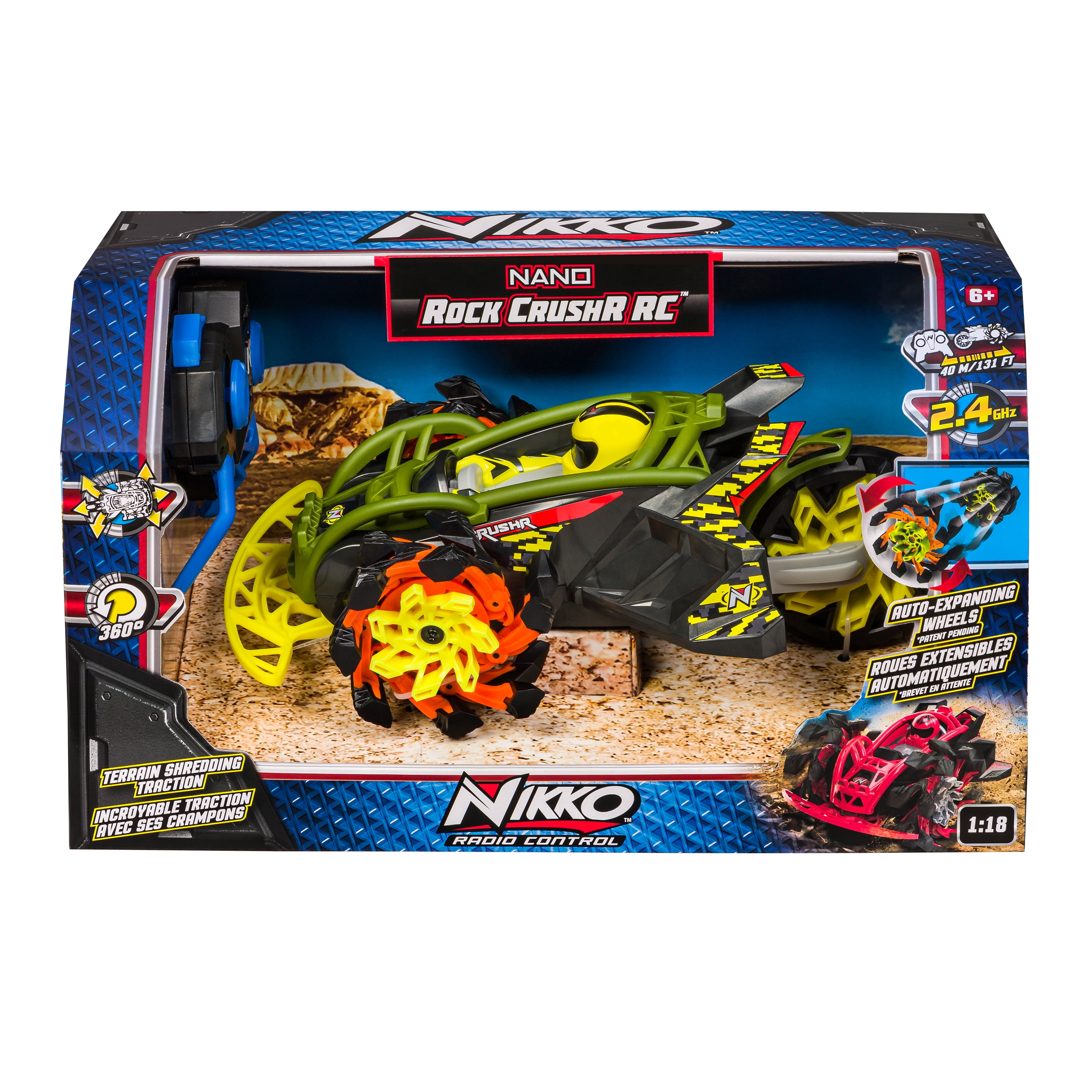 Nikko Nano Rock CrushR R/C - Award Winning Wheels - Walmart.com